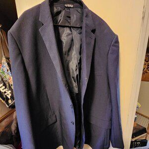 Vitto Italy Hand Taylored Pinstripe Suit Jacket